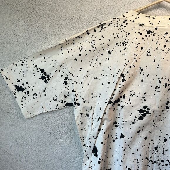 Disney Mickey Mouse Vintage Single Stitch Short Sleeve Splatter Print Graphic - Picture 11 of 16